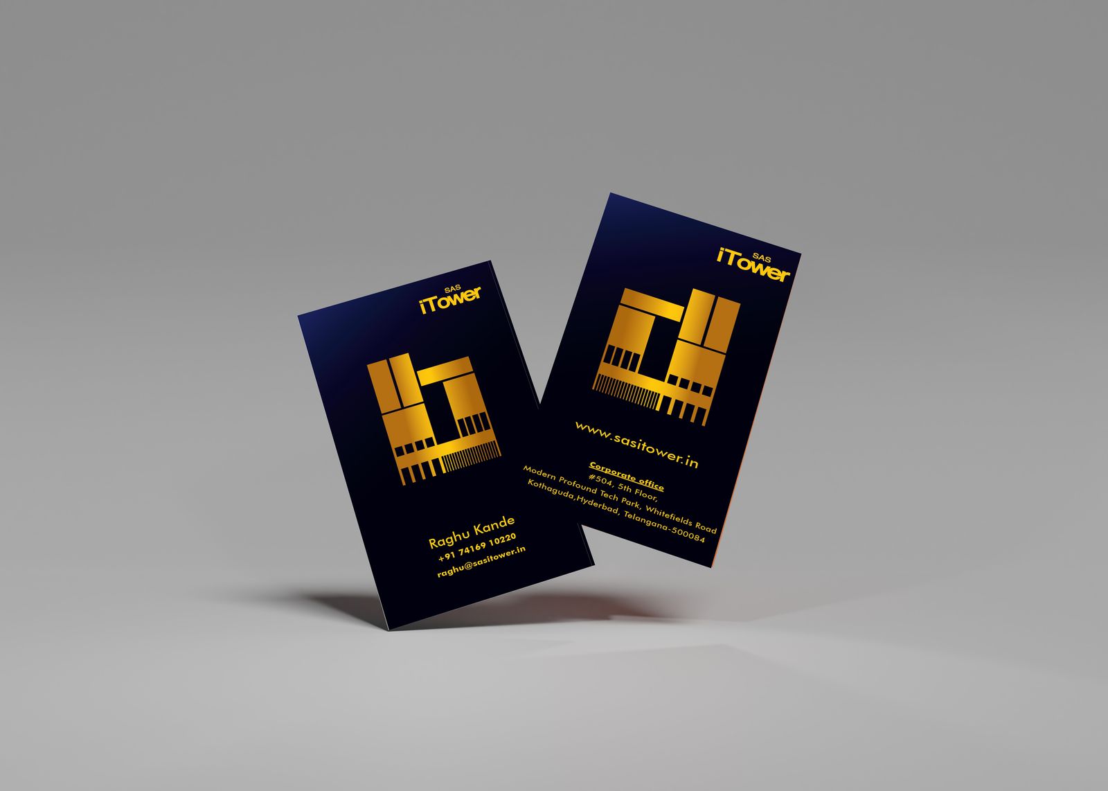 SAS Tower Card
